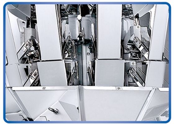 Χάλυβας άνθρακα 10 επικεφαλής Weigher Multihead