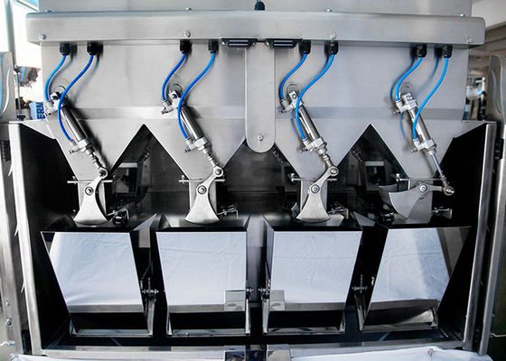 4 επικεφαλής γραμμική Weigher μηχανή