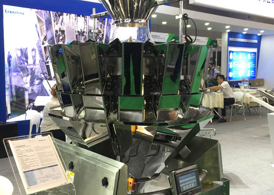 Χοάνη 300g 10 πρόχειρων φαγητών 2.5L επικεφαλής Weigher Multihead