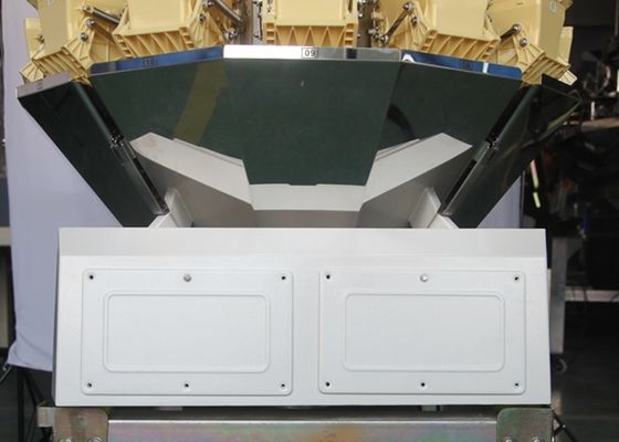 Weigher Multihead χάλυβα άνθρακα με την πλαστική χοάνη 2.0L